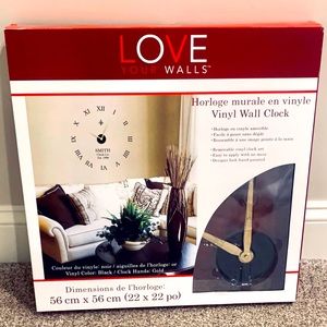 Vinyl Wall clock